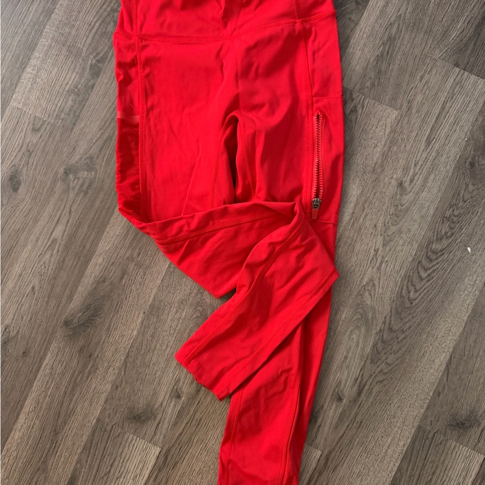 Fabletics Red Leggings